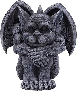Nemesis Now Quasi Dark Black Grotesque Gargoyle Figurine, 12.5cm