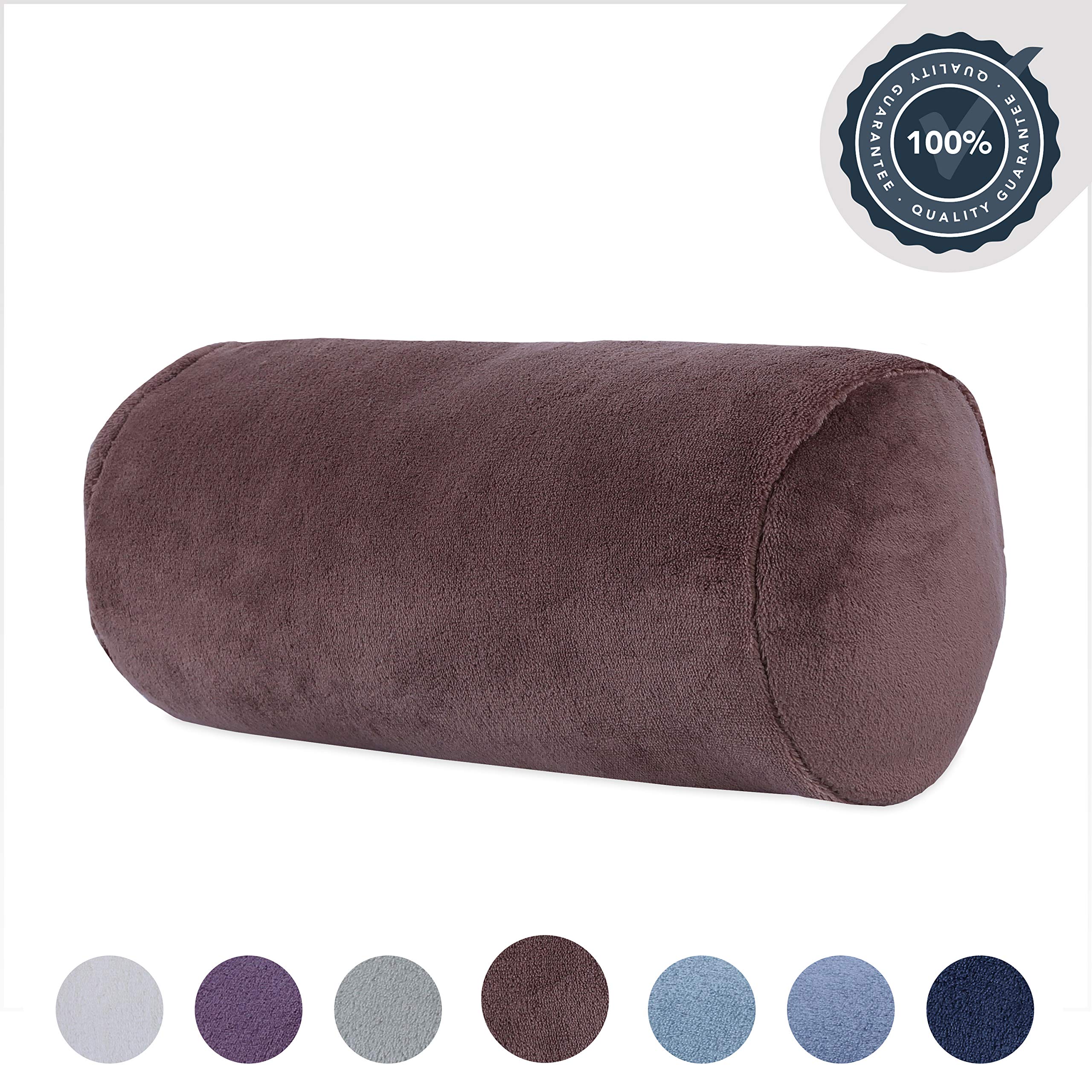 Berkshire Blanket Serasoft Plush Cylinder Neckroll Pillow With
