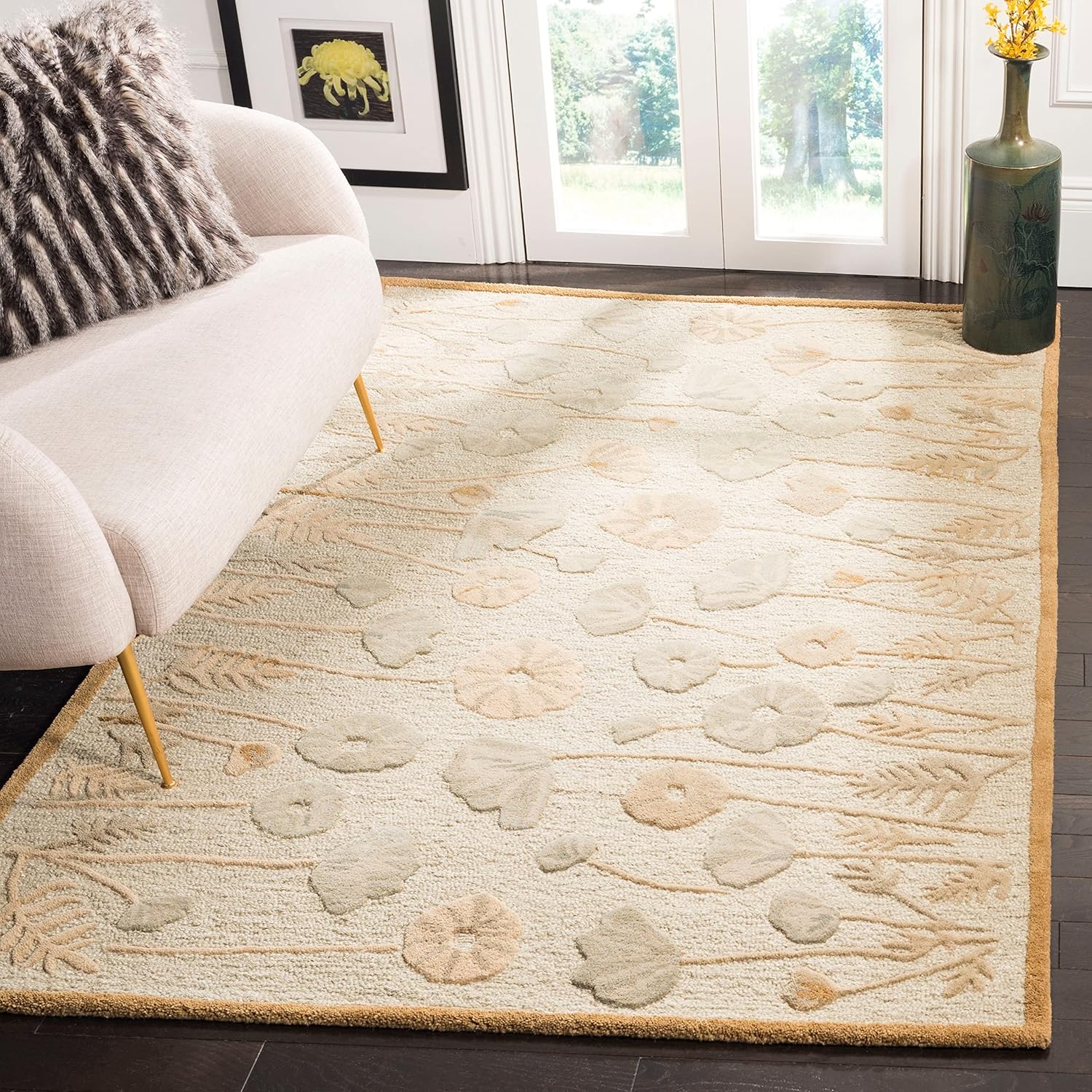MARTHA STEWART x SAFAVIEH 5' x 8' Nutshell/Brown MSR3627C