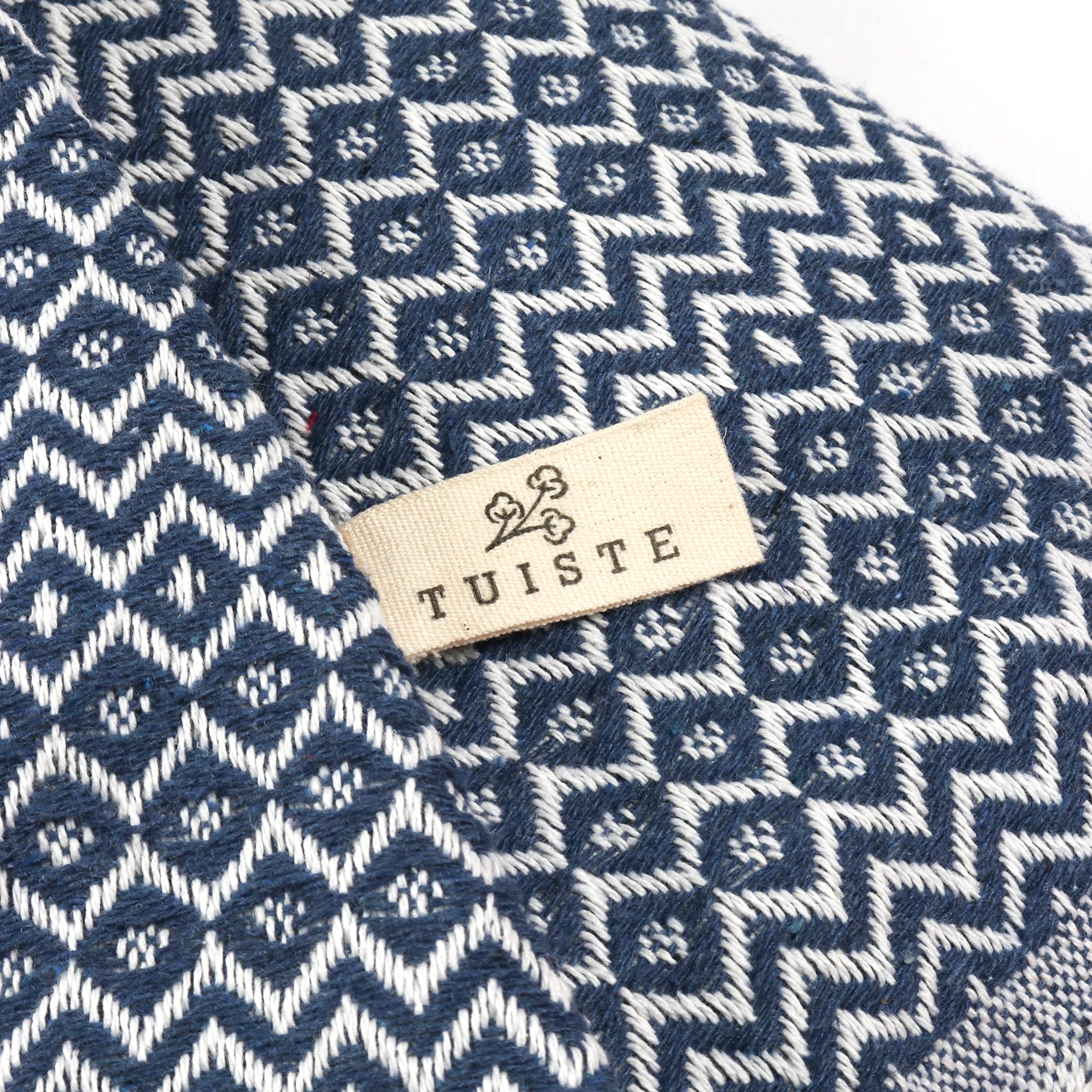 Tuiste Copriletto Cotone una Singolo Blu Petrolio, Trapuntino, Trapunta, Copridivano, Per Primavera, Estate, Autunno e Inverno, Telo Arredo Copridivano Multiuso Copritutto, Coperta Leggera Piquet