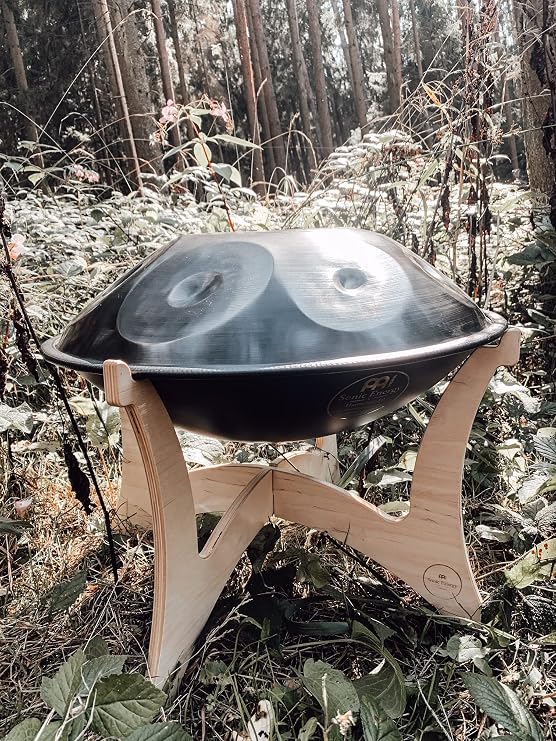 Handpan Stand for Seated Position, Baltic Birch Wood MADE IN EUROPE for Meditation, Sound Healing Therapy and Yoga,
