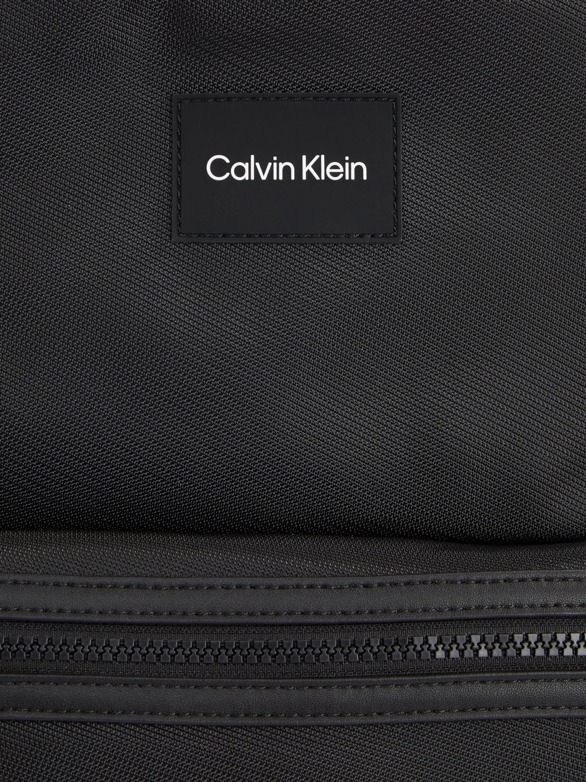 Calvin Klein Mochila Hombre Essential Campus Equipaje de mano, Negro (Ck Black), Talla única