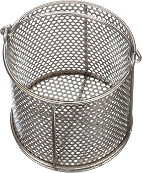 【最安値‼️】ROUND TRIP BASKET Amazon.com: Marlin Steel Stainless Steel Perforated Round