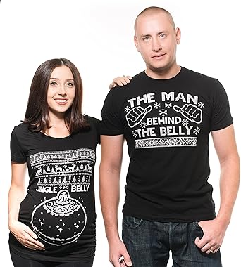 funny pregnant christmas sweaters