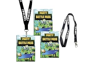Nintendo Switch 12-Pack Battle Royale VIP Battle Pass Lanyard: Perfect Party Supplies...
