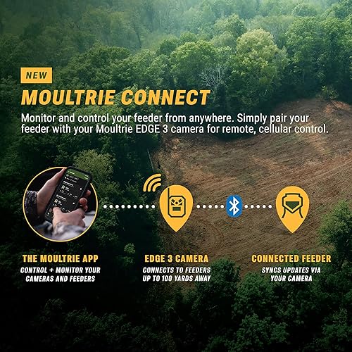 Miniatura 7 de Moultrie Pro Hunter III - Kit de alimentador de ciervos, adaptador Quicklock que se adapta a la mayoría de tolvas de fondo plano, sistema de