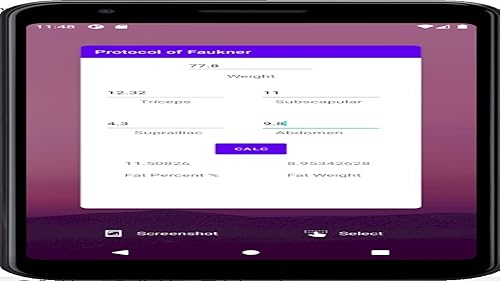 Faulkner Protocol Fat Percent (4 skin fold)