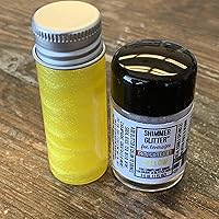 Vista 136 de Purpurina comestible para bebidas, espolvoreador de 3 gramos (rojo)