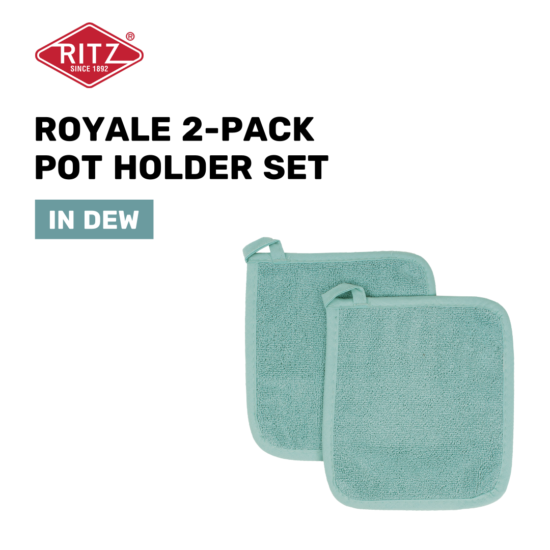 RITZ 2pk Terry Pot Holder - Dew on Amazon Live