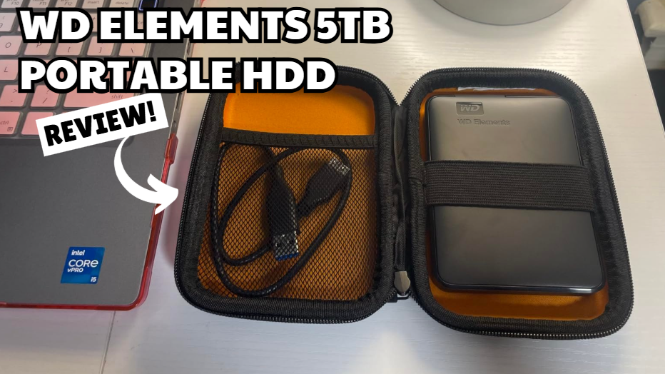 Watch WD Elements 5TB Portable HDD Review on Amazon Live