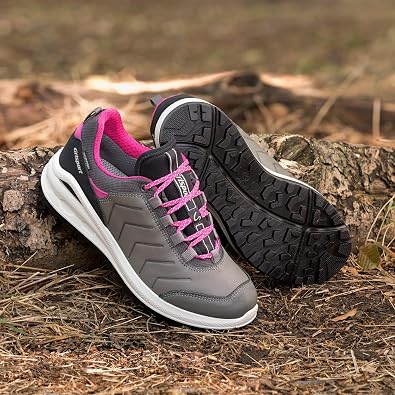 Grisport Ladies Gravity Grey Walking Shoe
