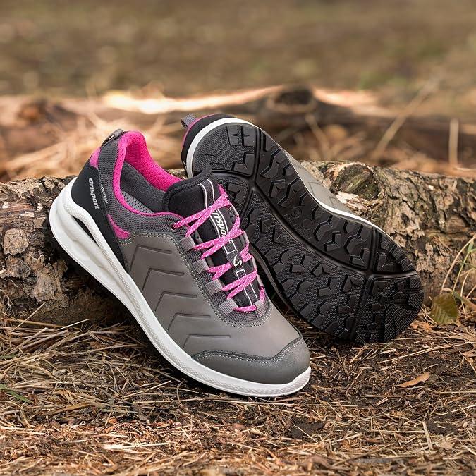 Grisport Ladies Gravity Grey Walking Shoe