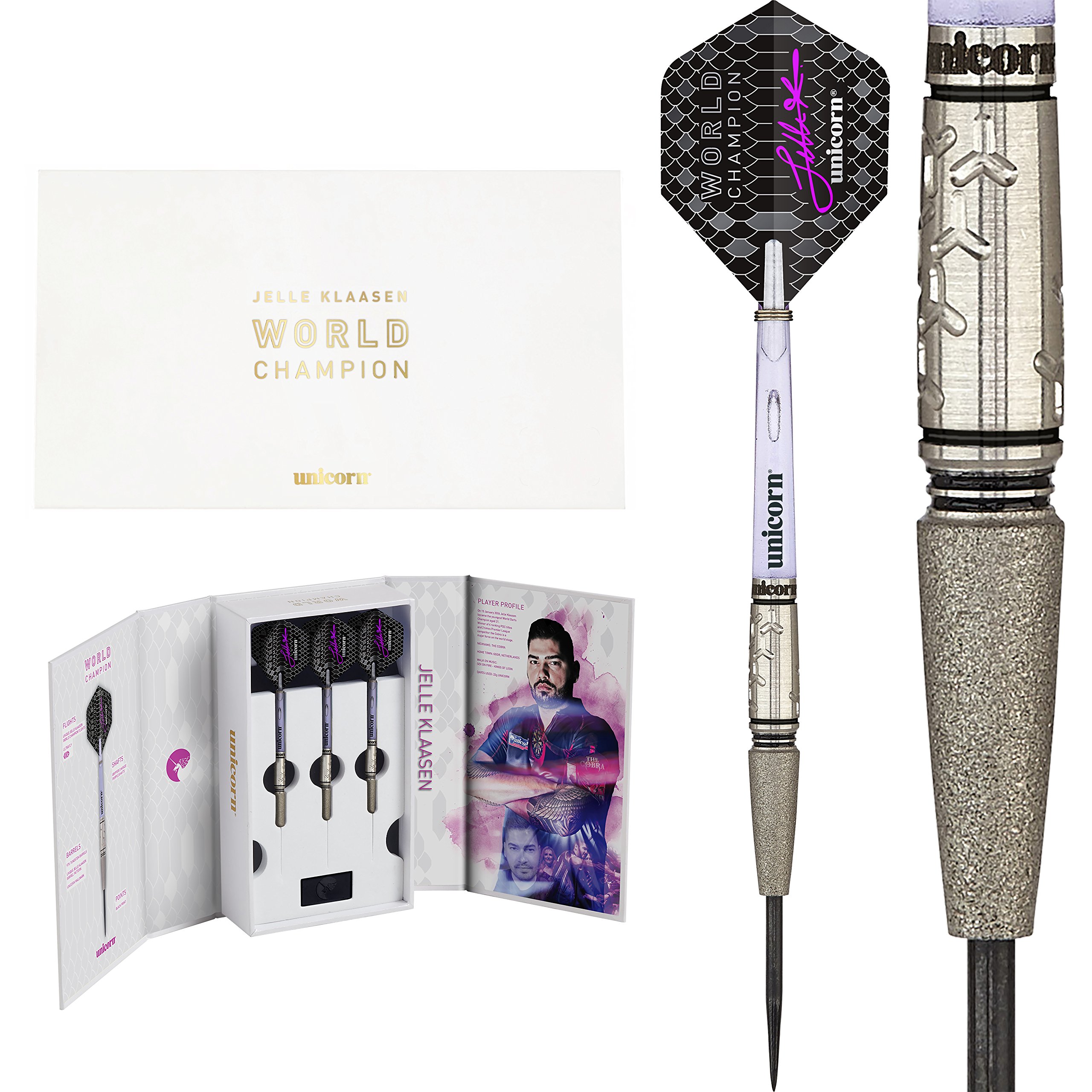 Unicorn Jelle Klaasen World Champion Deluxe 97% Tungsten - 20g 22g