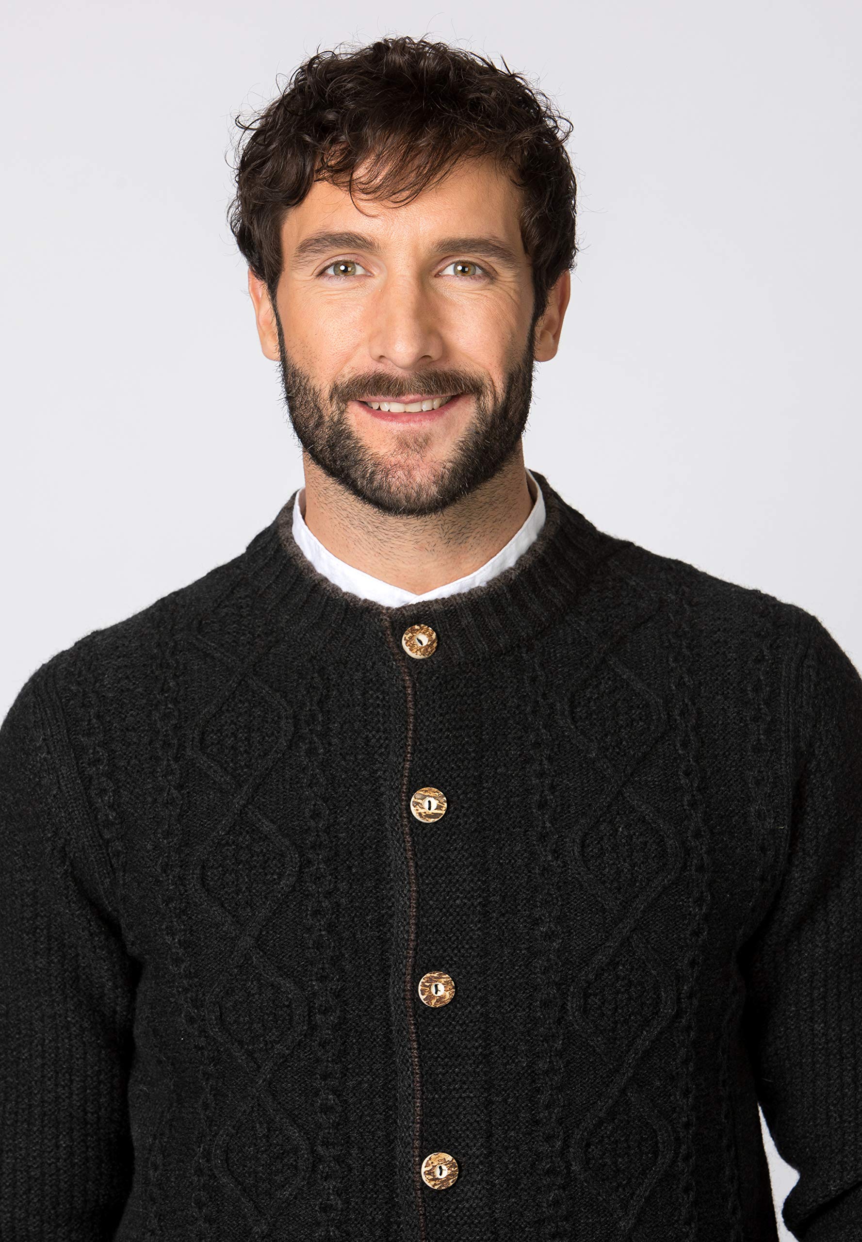 Stockerpoint Herren Anton Trachtenstrickjacke (1er Pack)