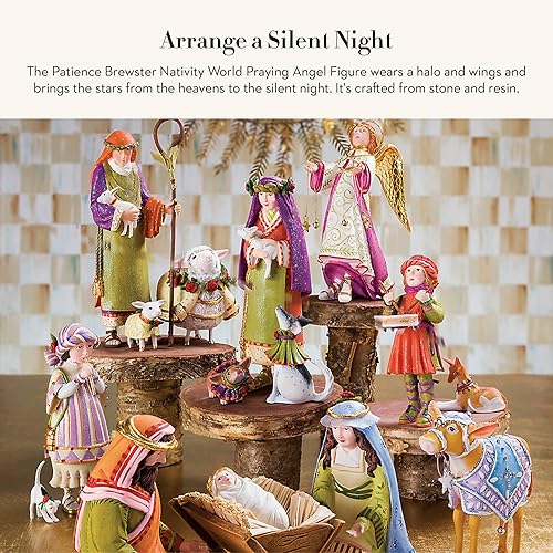 Vista 55 de MACKENZIE-CHILDS Patience Brewster - Figura de Belén de Navidad, decoración del hogar, Frank the Camel