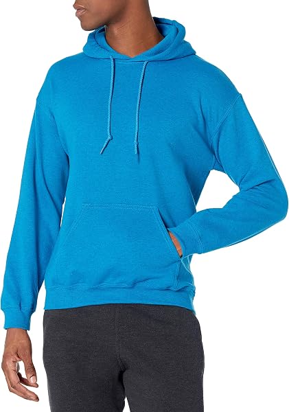 GILDAN Herren Kapuzenpullover Adult 50/50. Hooded Sweat/18500, Einfarbig - 2