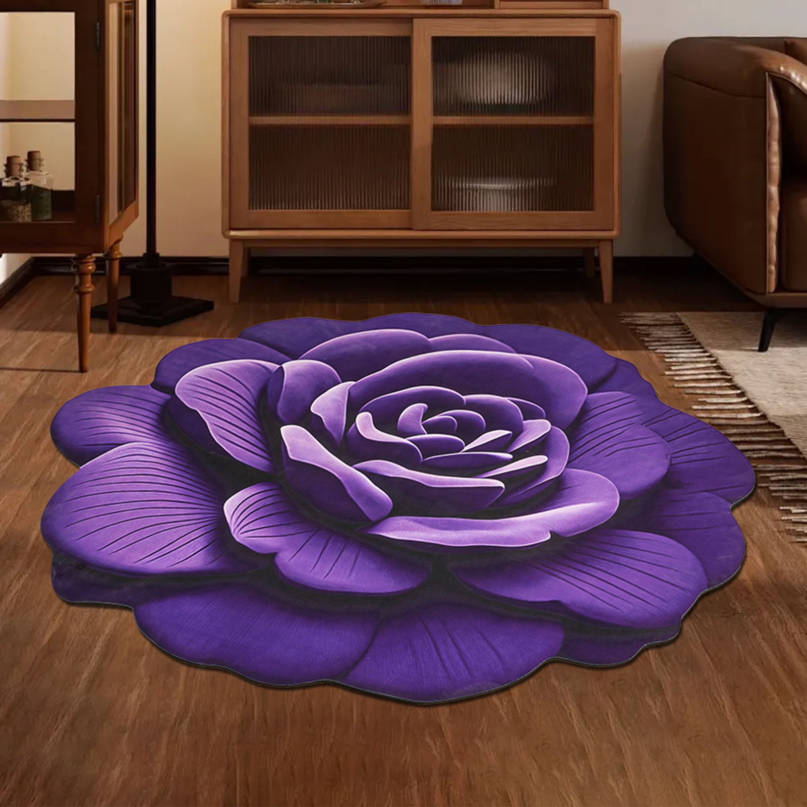 Tapete decorativo absorbente Hikiwin 47x47 pulgadas miniatura 7