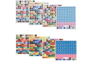 447 Diamond Painting Storage Box Color Number Stickers