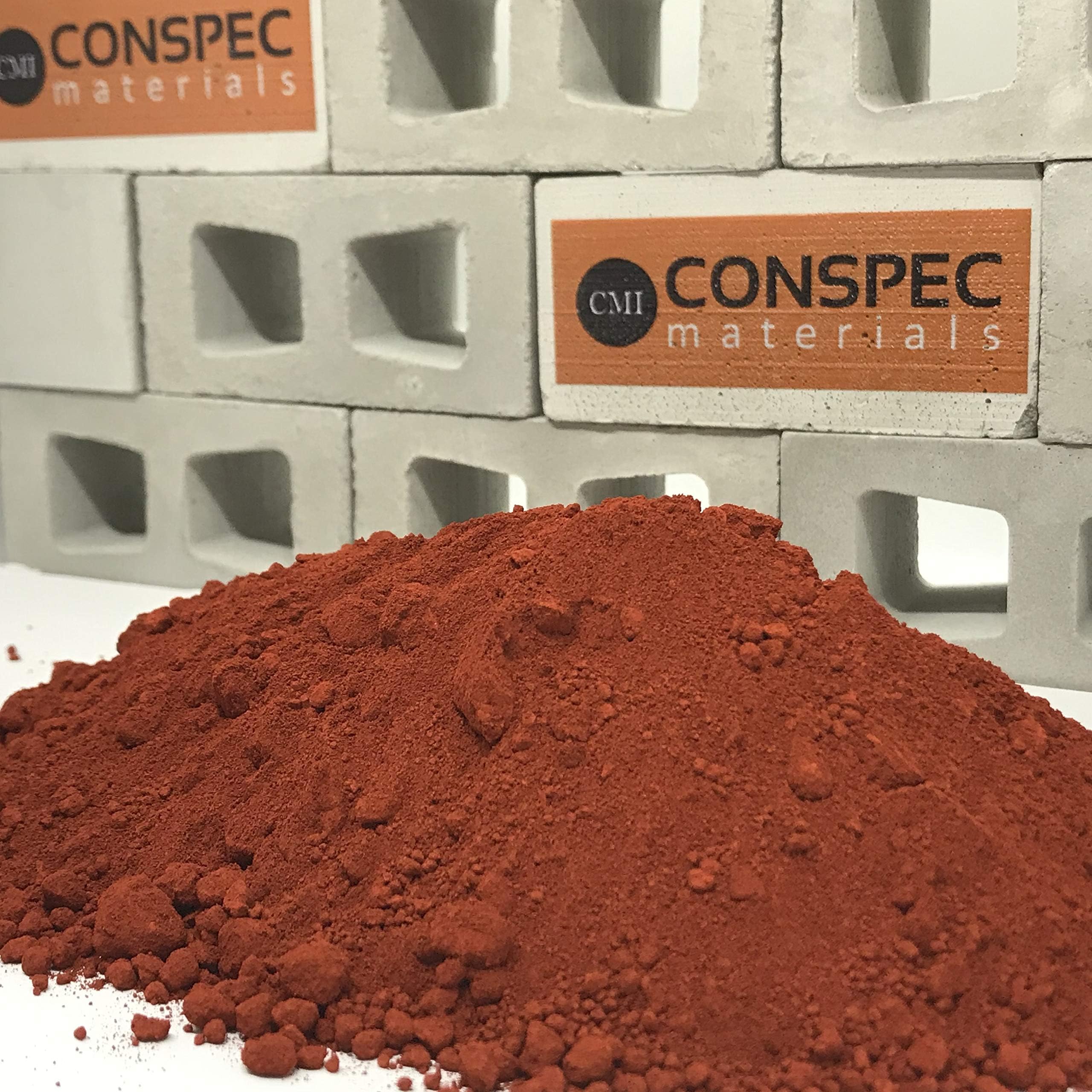 1 Lbs. Brick RED Powdered Color for Concrete, Cement, Mortar, Grout, Plaster