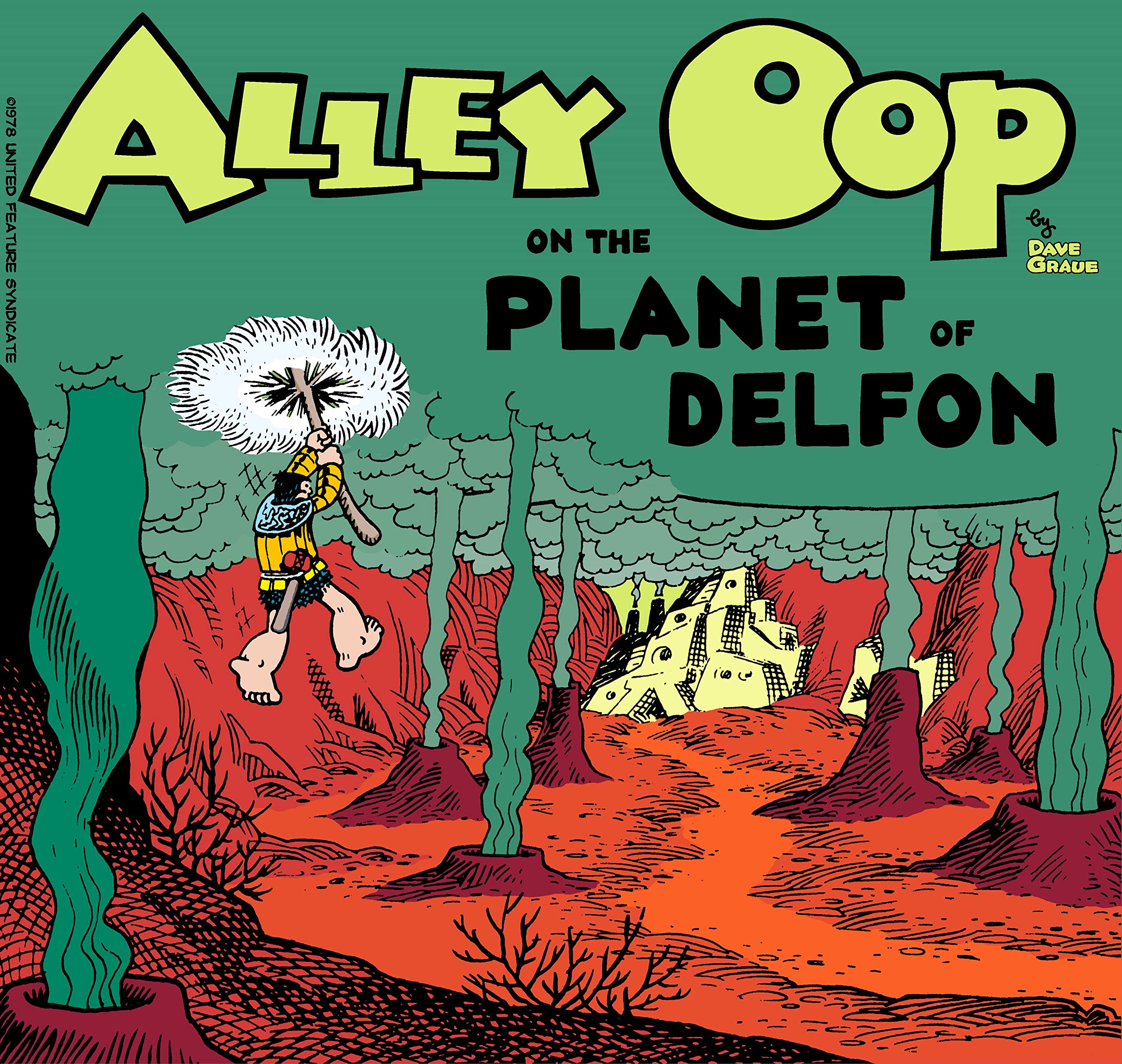 ALLEY OOP ON PLANET OF DELFON 46