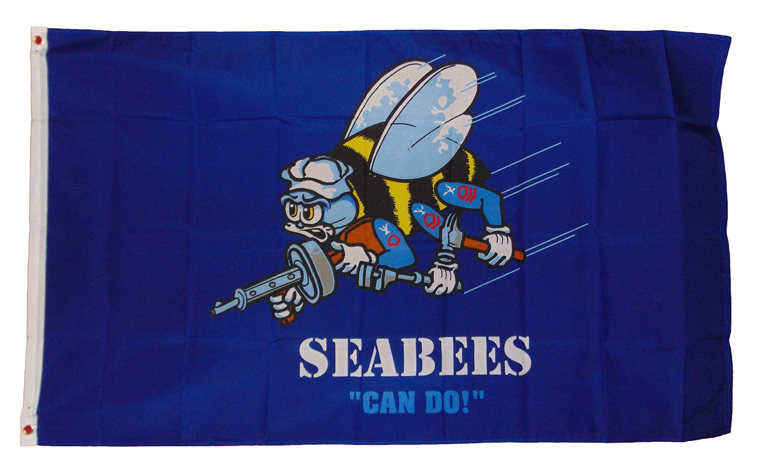 quarks Us Navy Sea Bees Flag Flag 3x5 3 X 5 New Seabees