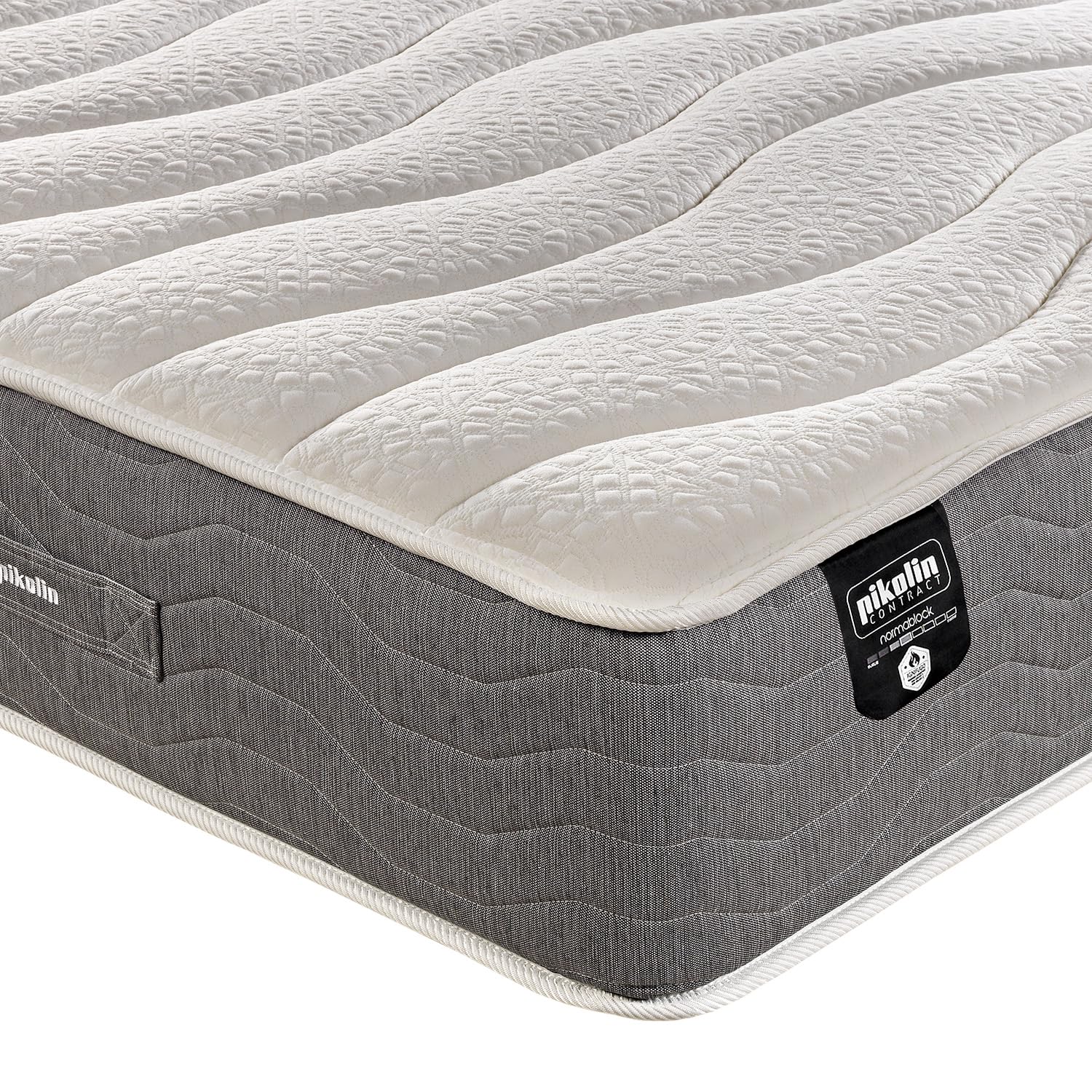 PIKOLIN - Colchón de Muelles Hotel 5 Estrellas NormActive CM10277 | Firmeza Media 32cm | Anti Ácaros-​Bacterias-​Hongos | Anti-​Chinches | Ignífugo | HR Optima y viscoelástica|Regina Visco | 80 x 190