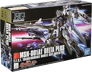 Bandai Hobby - #115 MSN-001A1 Delta Plus, Bandai HGUC 1/144 Scale Model Kit