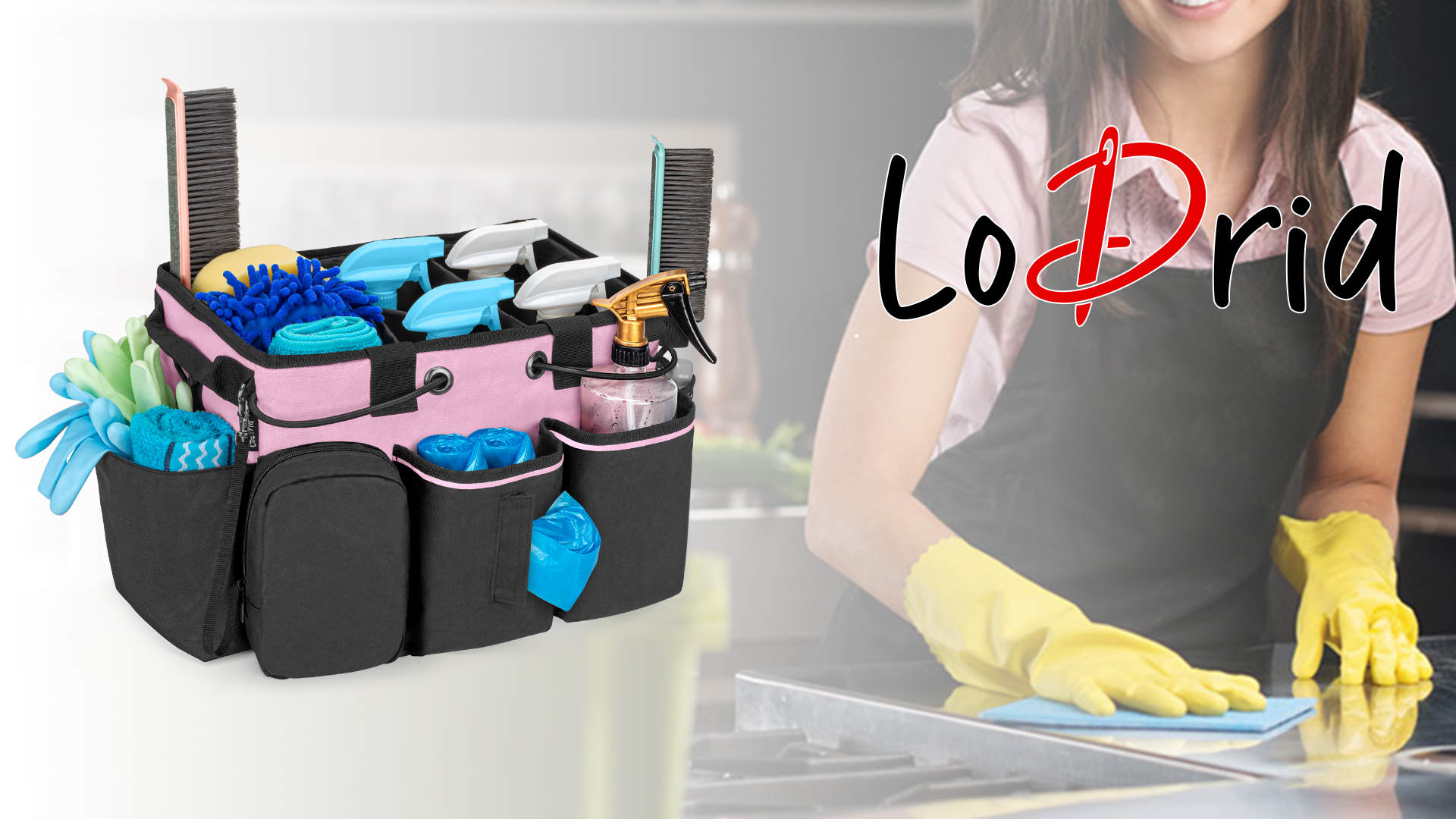Amazon.com: LoDrid Large Professional Cleaning Caddy with