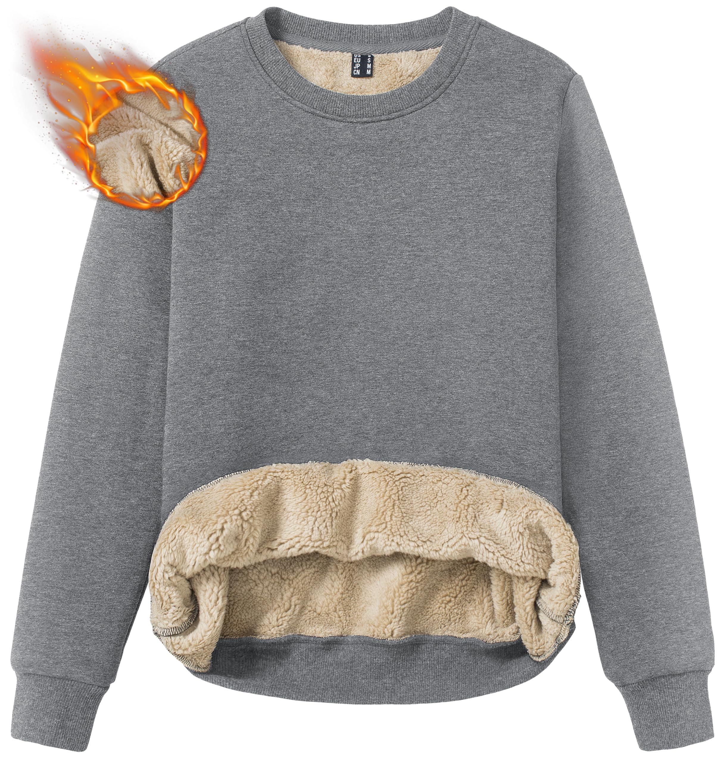 TACVASEN Women's Sherpa Lined