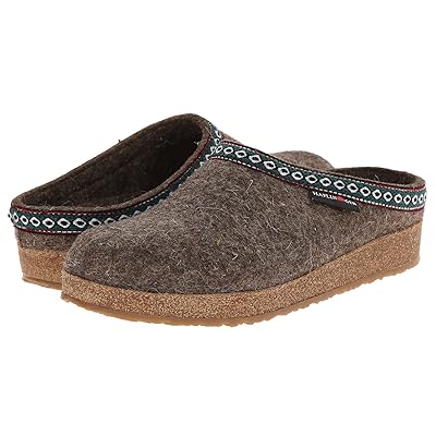 Haflinger GZ Classic Grizzly Clog Shoes Earth