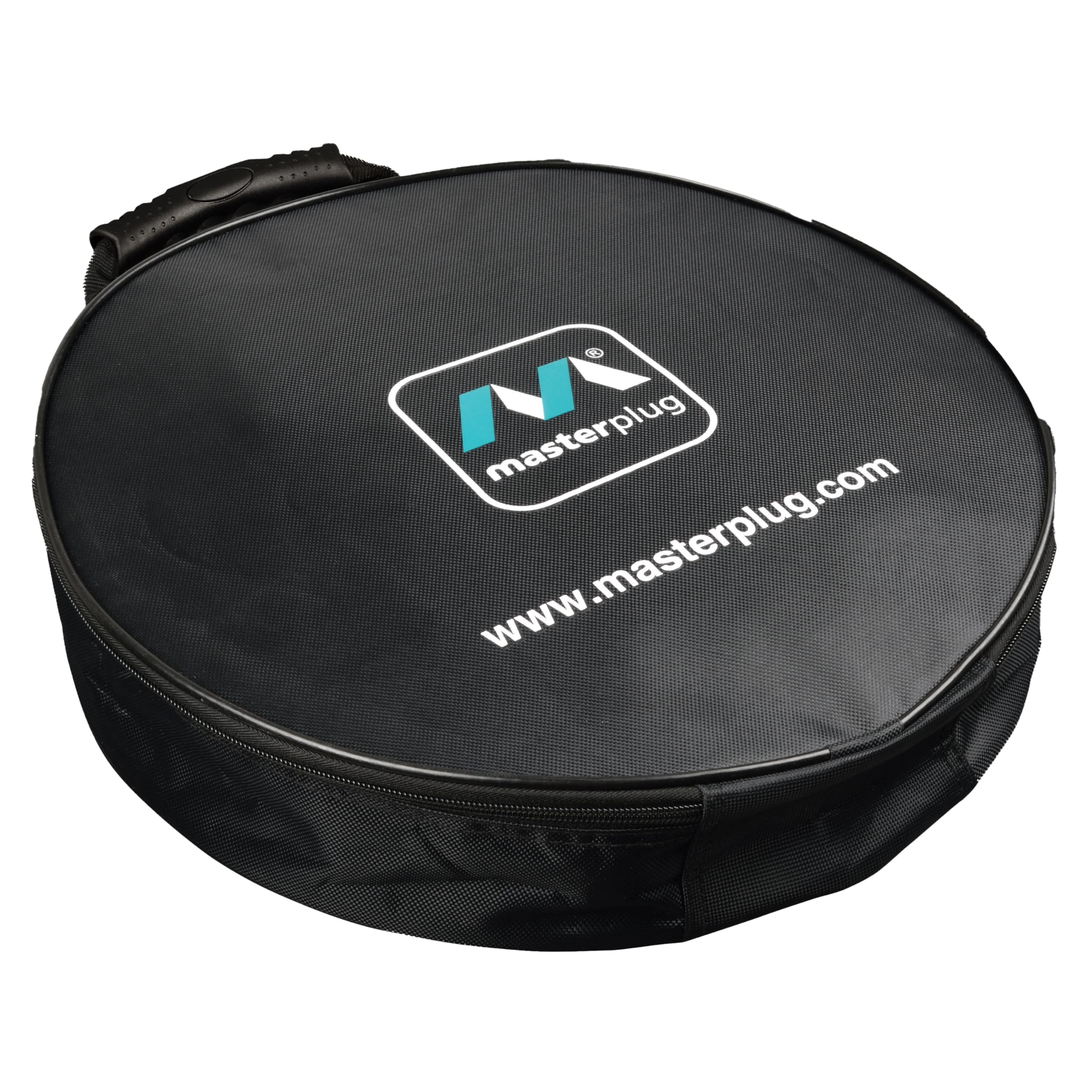 EV Charging Cable Storage Tidy Bag, Durable Carry Case for EV Charging Cables Type 2 and Type 1, Mode 3 and Mode 2, Lightweight, Black, EVCASE-MP