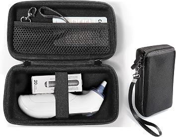 Case for Ear/Infrared Thermometer Braun ThermoScan 7, 7+, 5 IRT6500, 3 Braun Digital Ear Thermometer; iProven, iHealth, MILDSIX, KDT, EasyEast, CandyCare, LAMIG, Hugum, GoodBaby, Famidoc