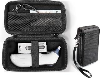 Case for Ear/Infrared Thermometer: Braun ThermoScan 7, 7+, 5 IRT6500, 3 Braun Digital Ear Thermometer; iProven, iHealth, MILDSIX, KDT, EasyEast, CandyCare, LAMIG, Hugum, GoodBaby, Famidoc