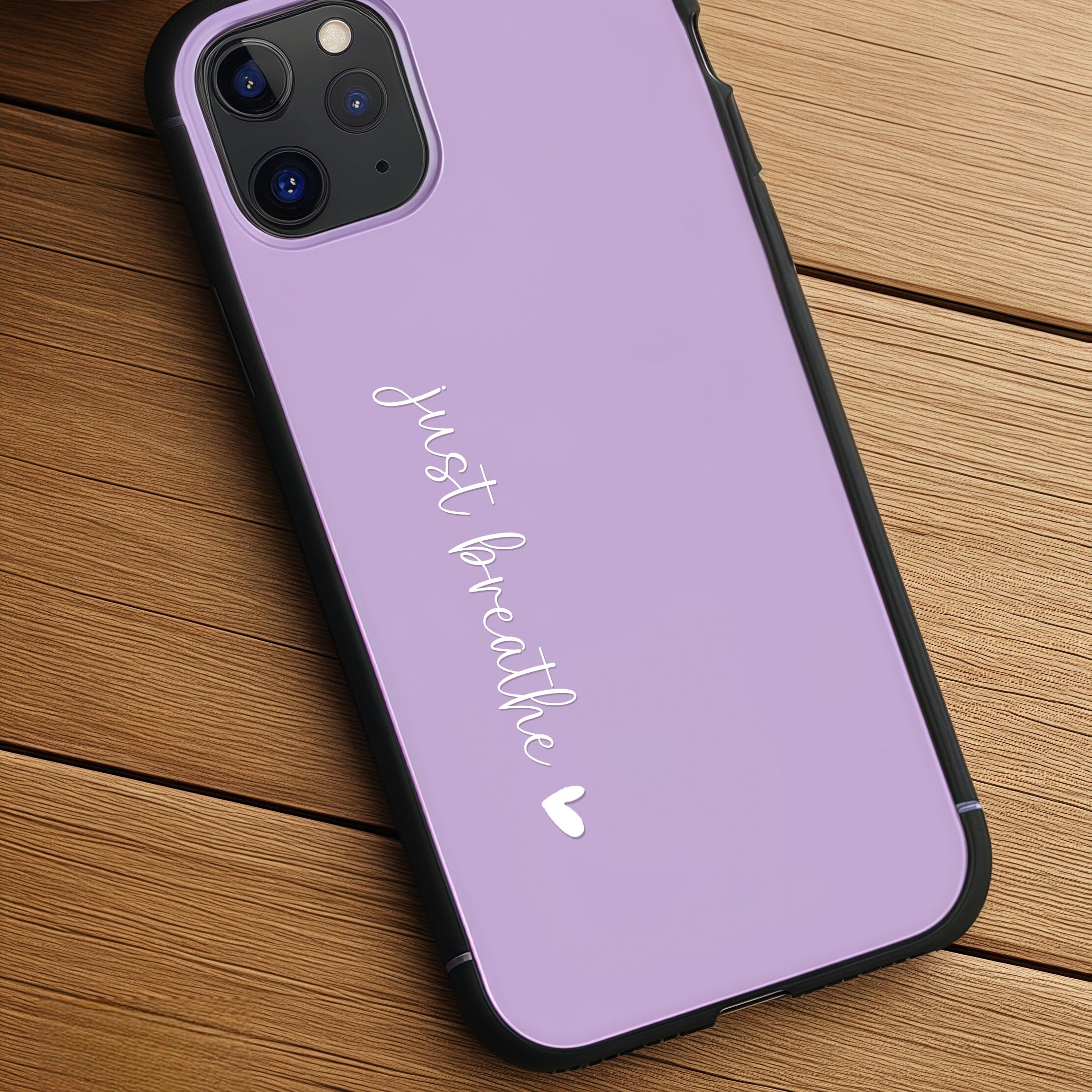Rearview Mirror Stickers - Just Breathe Affirmation Decals -6 Rearview Mirror Stickers - Just Breathe Affirmation Decals -6