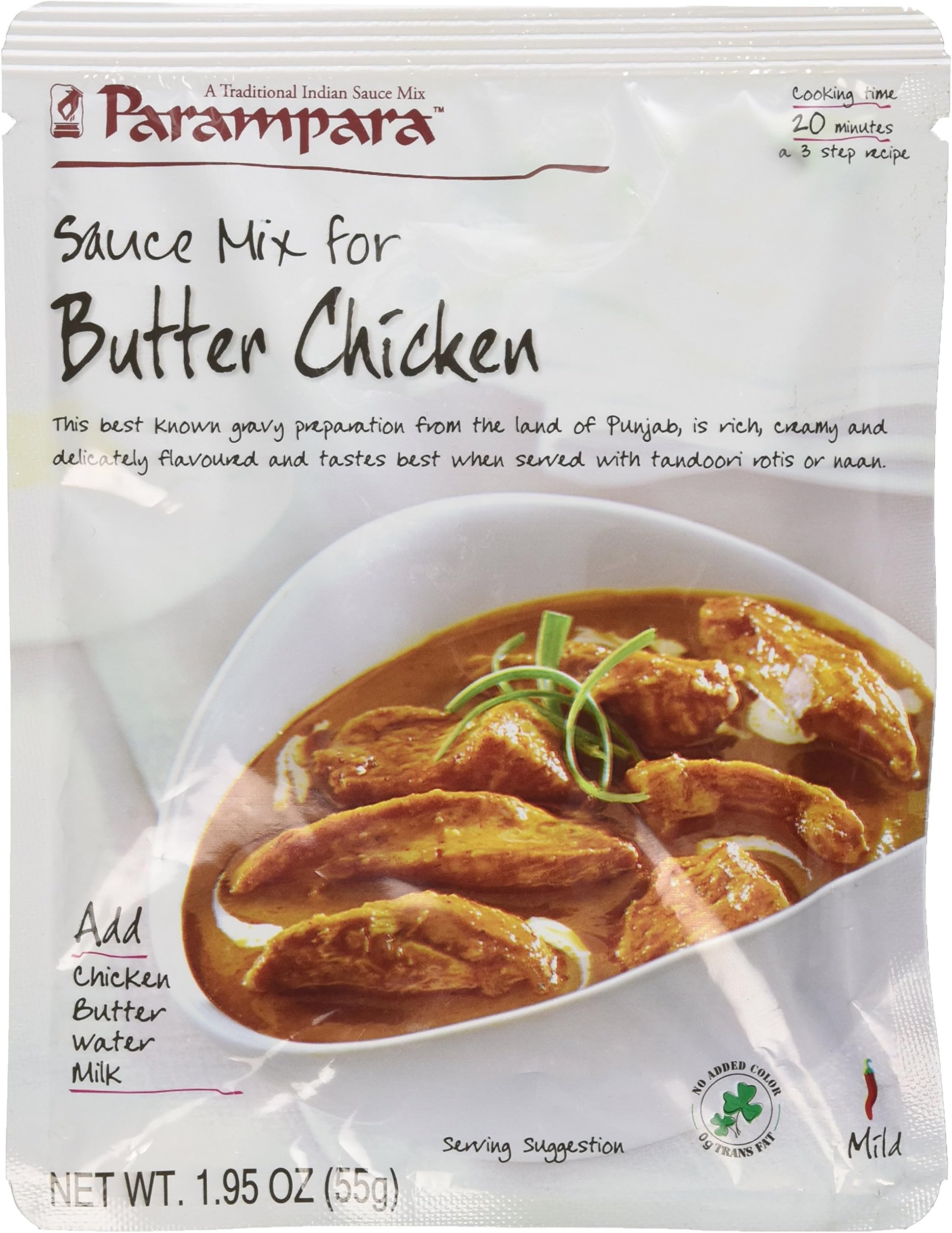 Parampara Butter Chicken Ready to Cook Spice Mix 2.8 Oz
