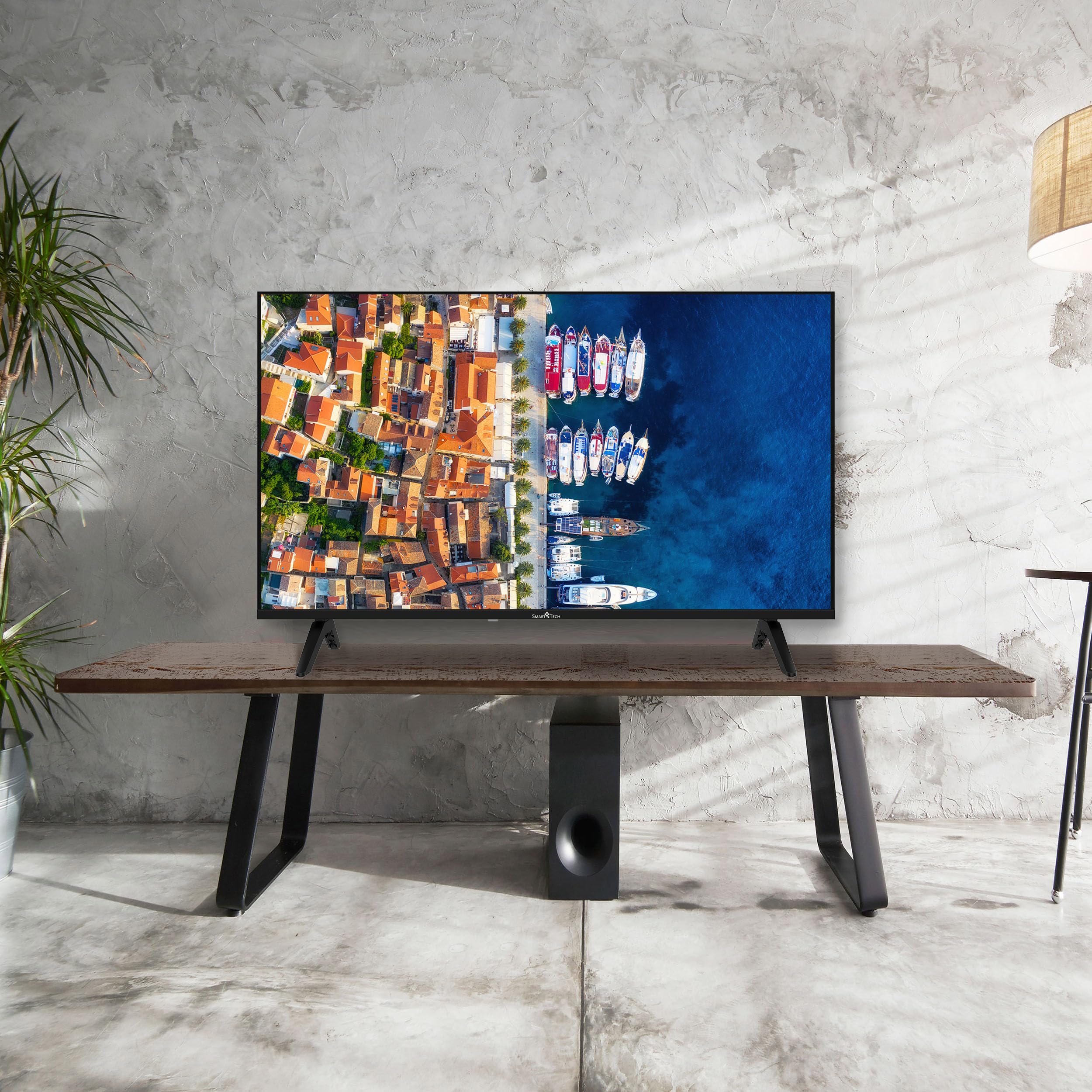 Smart Tech 40FH01K 40" FHD LED Smart TV Netflix YouTube Disney +