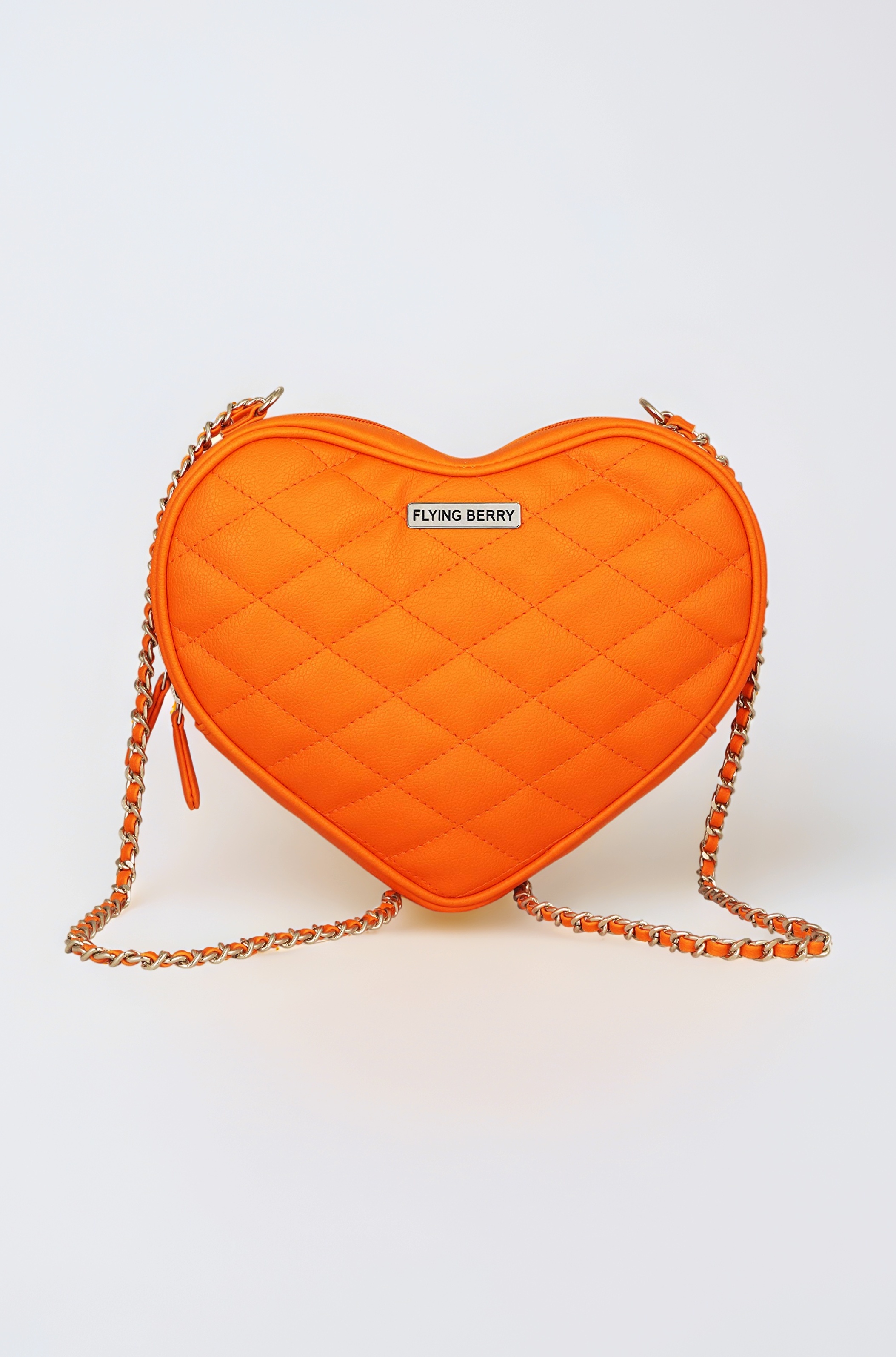 Womens Heart Shape Sling Bag
