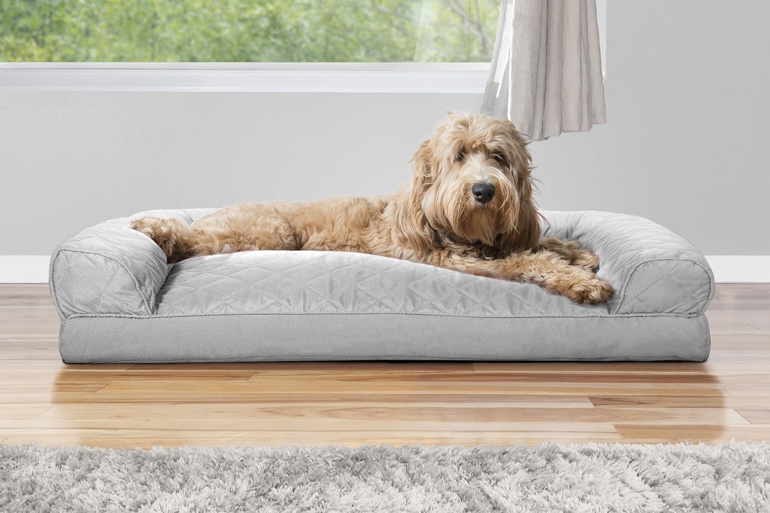 Luxury Comfort: Furhaven Pillow Dog Bed Review for Large and Medium Pups