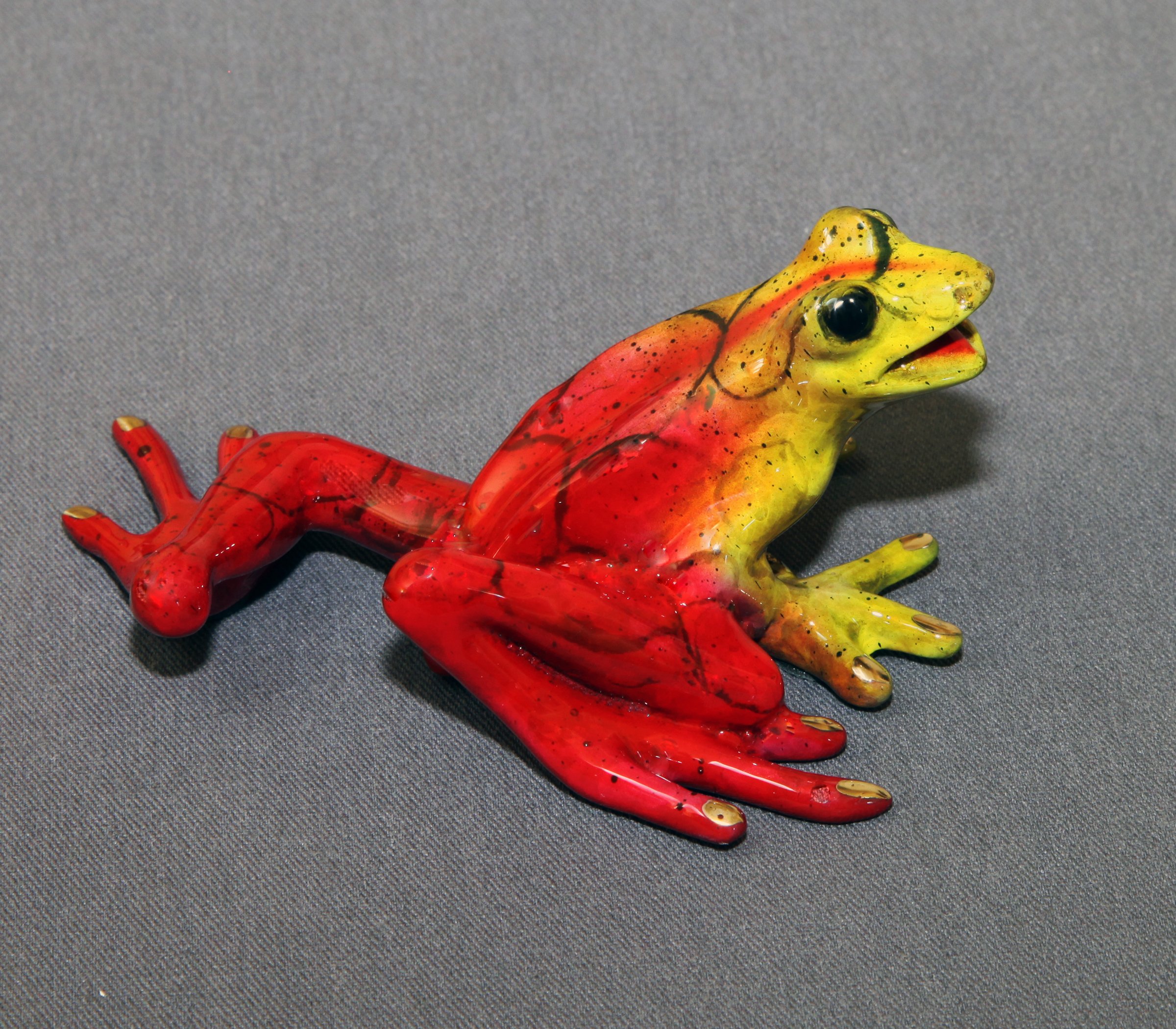 Leurre Souple Jackall Clone Frog – Rouge – Paquet De 3 – 42mm – Pour Le Bass