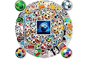 Soccer Water Bottle Stickers for Kids Party Favors