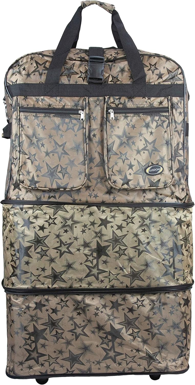 New York XPress 30" 36" Rolling Wheeled Duffel Bag Spinner