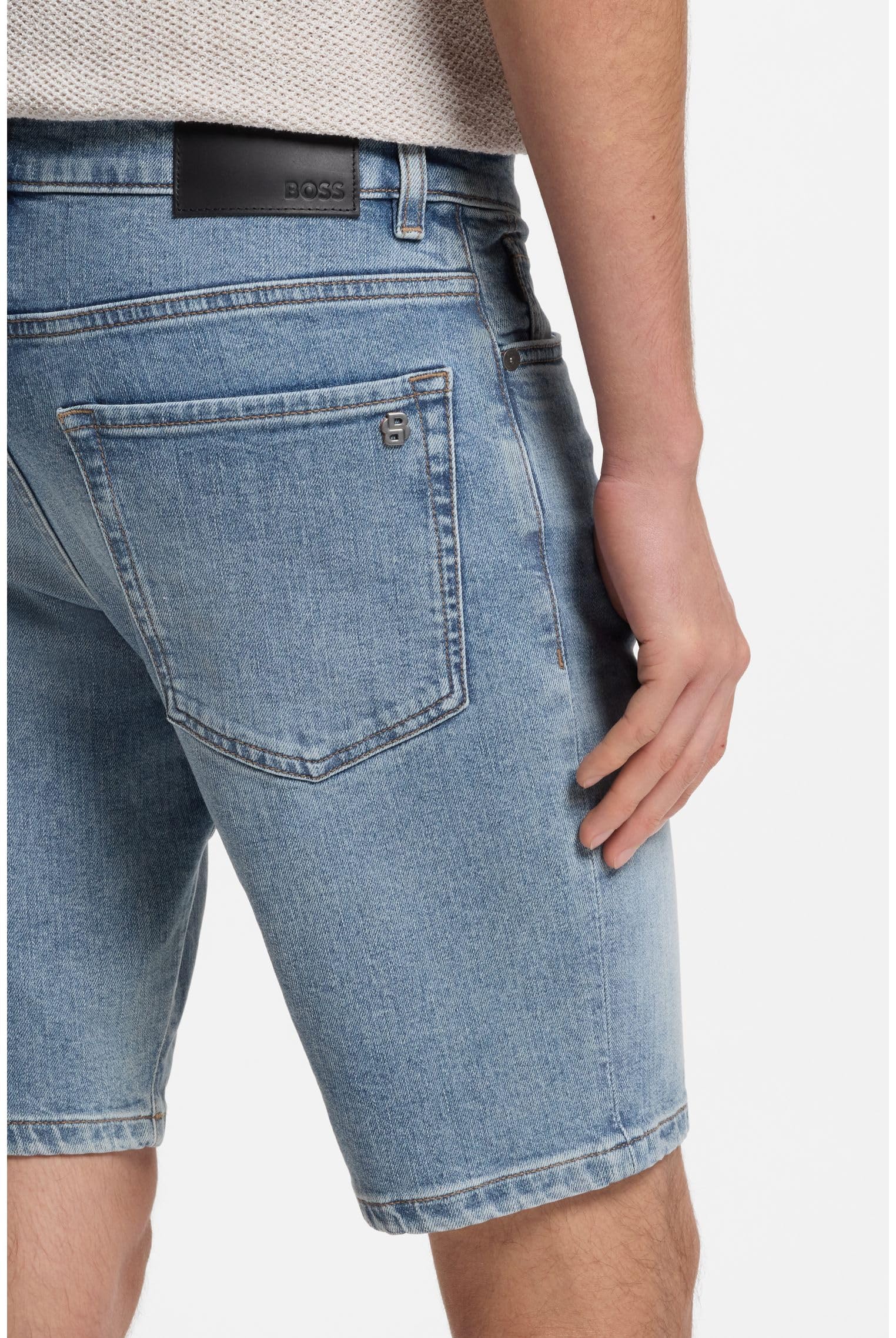 BOSS Herren Jeans_Shorts Re.Maine Shorts BO 10251068 03