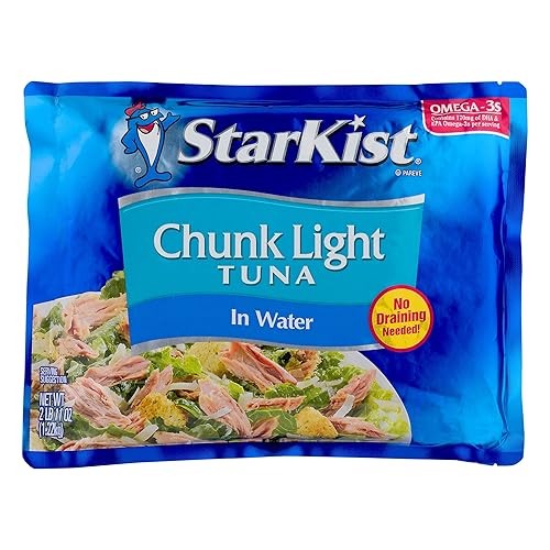 Miniatura 1 de StarKist Trozo de atún ligero en agua bolsa de 43 onzas paquete de 6
