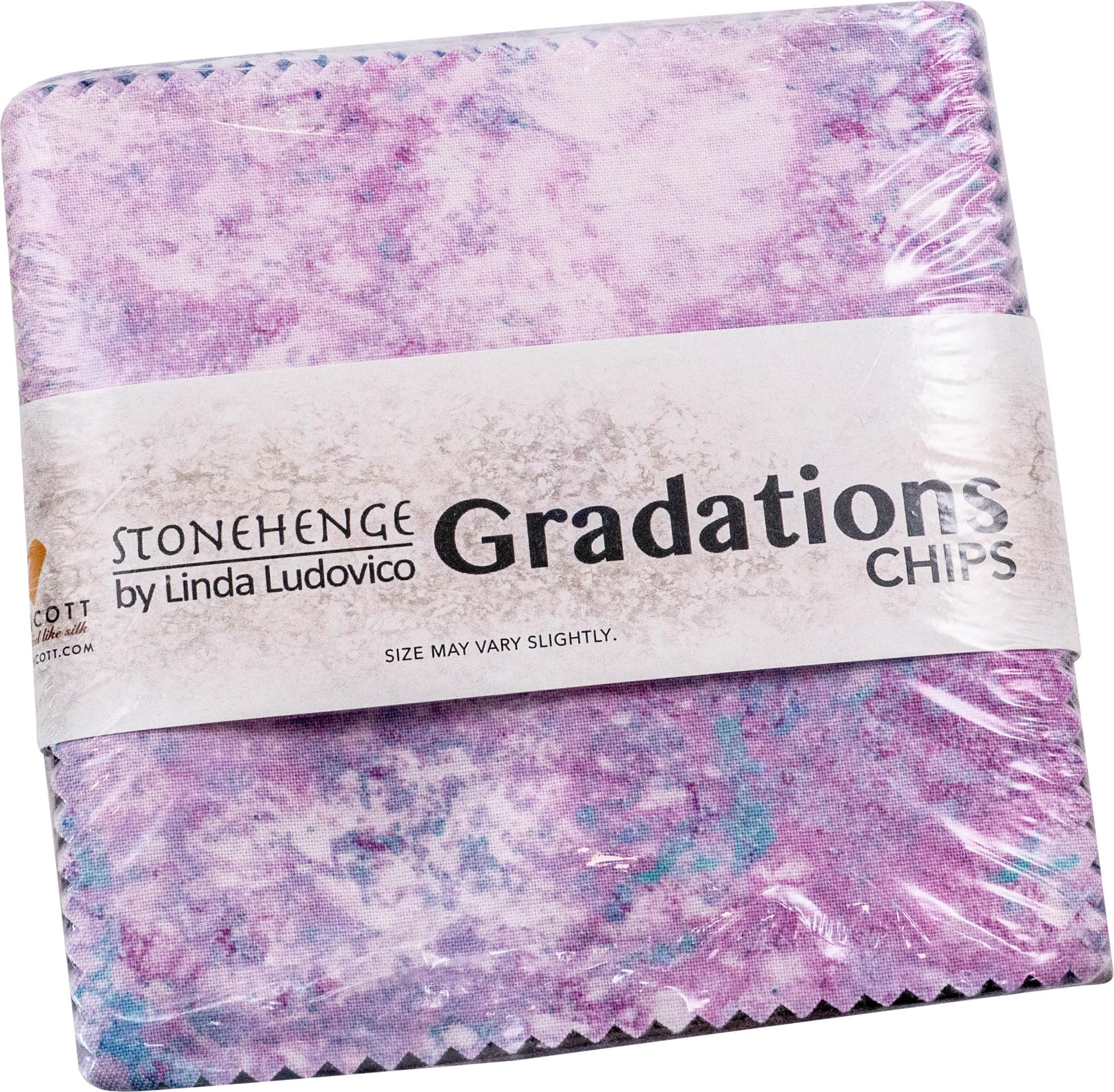 NorthcottLinda Ludovico Stonehenge Gradations II Mystic Chips 42 5-inch Squares Charm Pack
