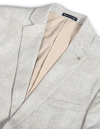 Arrow Glen Check Slim Fit Knit Blazer