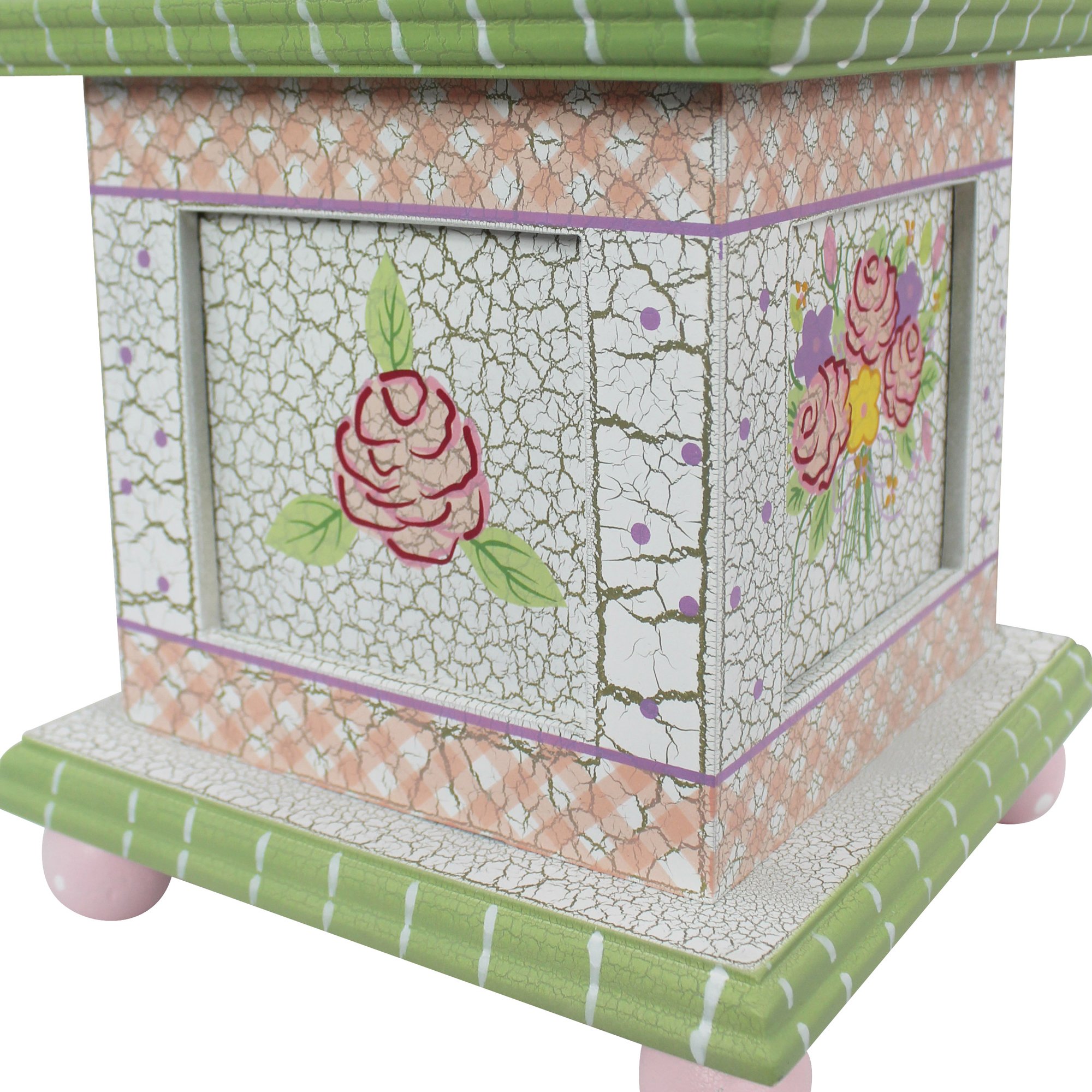 Fantasy Fields Kinder Crackled Rose Nachttisch Lampe W-5069GE