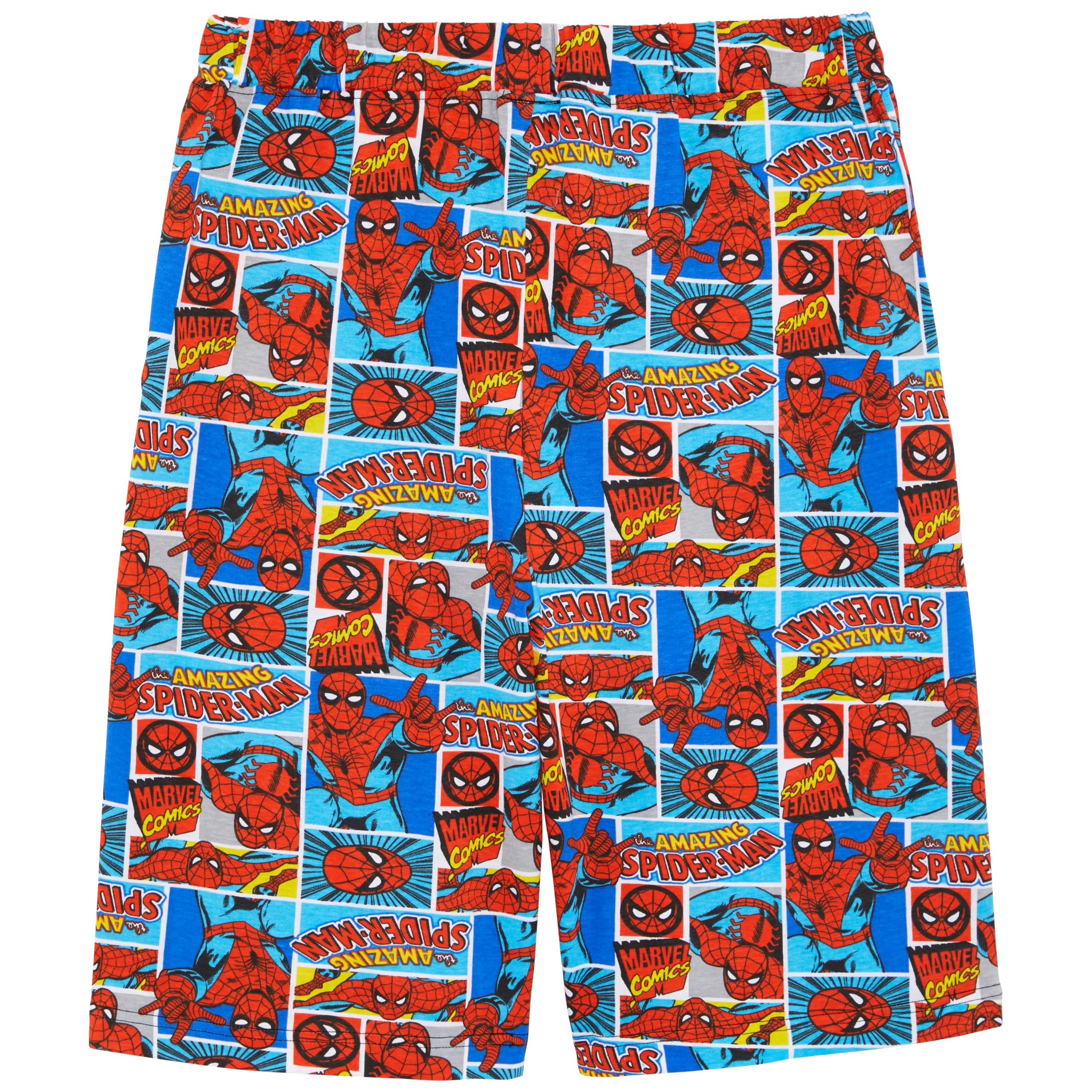 Marvel - Confezione da due Pantaloncini da Salotto da Uomo - Spider-Man, Hulk, Capitan America, Iron Man & Thor - 100% Cotone