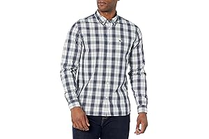 Lacoste Limited Edition Mens Check Print Stretch Shirt