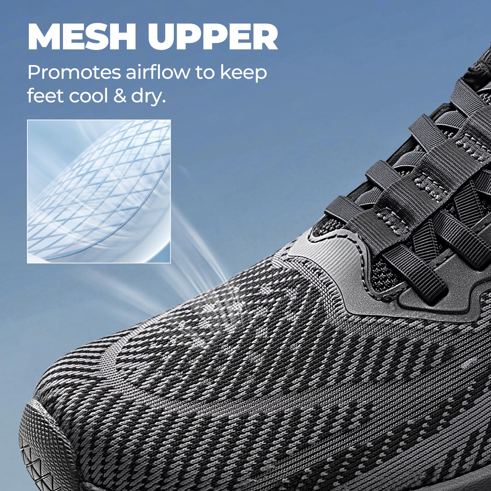 ALLSWIFIT Zapatillas de senderismo para mujer, sin cordones, con cojín manos libres, para correr, tenis, SwiftPlush antideslizantes, cómodas, para entrenamiento, gimnasio, atléticas, a la moda