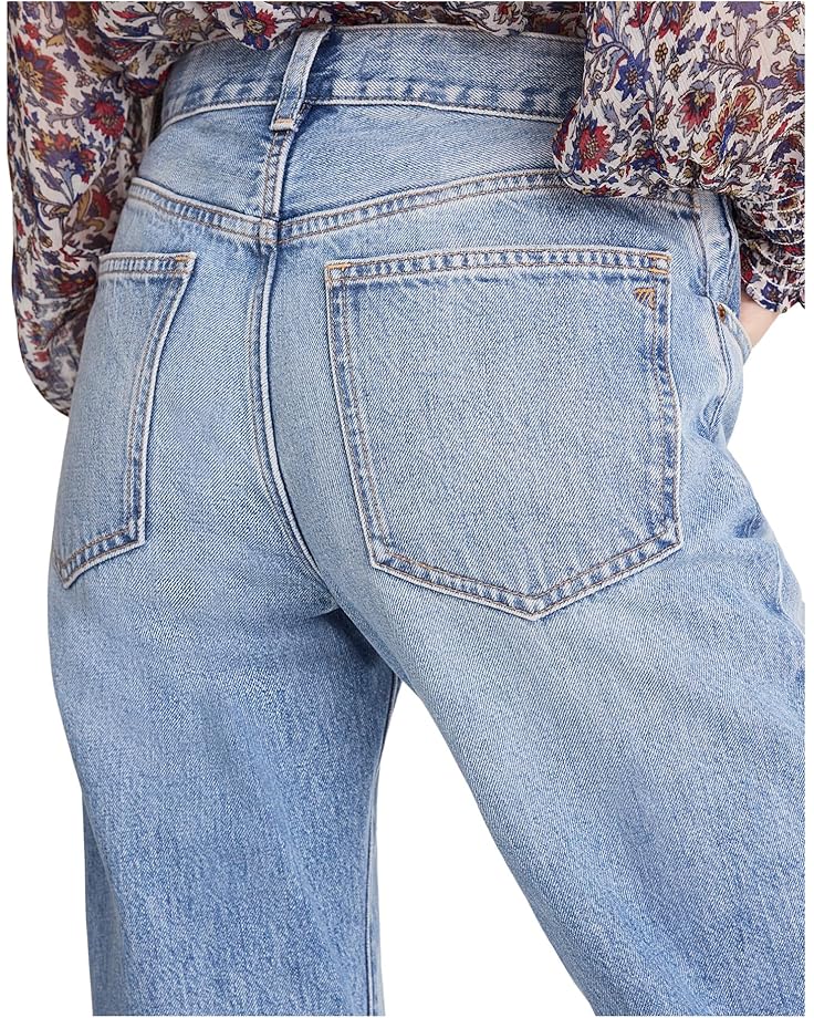 Madewell Dean Easy Straight Jean in Nickelsville Wash - #4 of 5